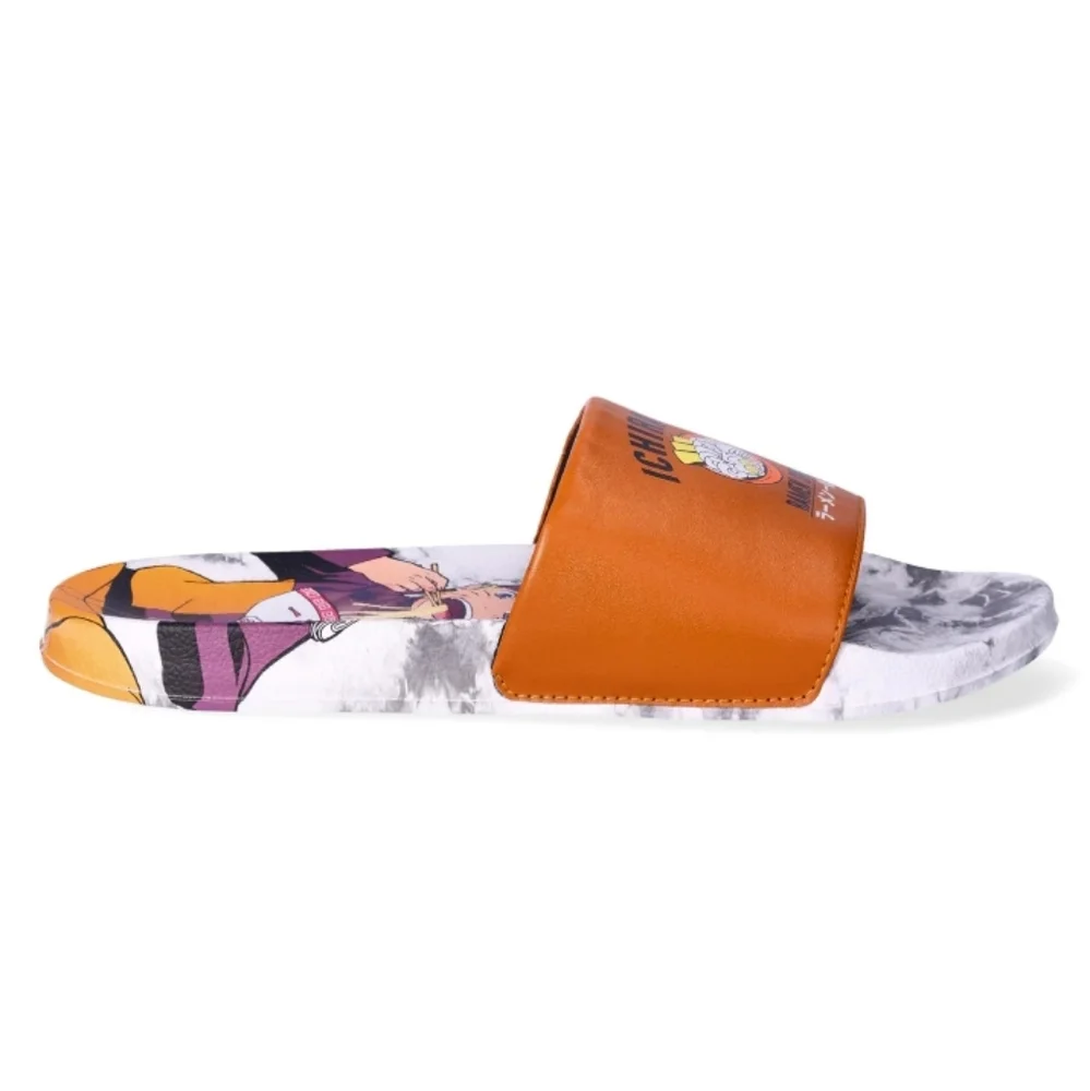 NEW Naruto Men’s Ichiraku Ramen Shop Sport Slide Sandals Sizes‎ 9 & 13